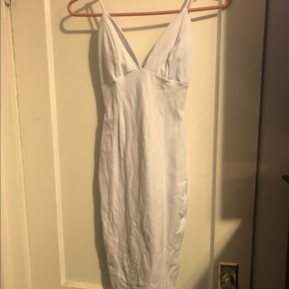 Tight White Mini Dress